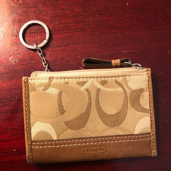 Coach Mini ID Case/Wallet & Keychain - Picture 4 of 5